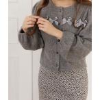 ショッピングリボン カーディガン プチリボントップ レディース
