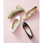 バレエシューズ パンプス ヒールバレエパンプス 32102