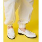 ローファー 「HARUTA×Casselini」 Casselini(キャセリーニ)ステッチコインローファー レディース