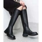 ブーツ LibertyDoll / スクエア厚底ロングブーツ レディース