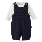 tシャツ 長袖Tシャツ＆ニットサロペットセット キッズ 子供服 男の子 女の子