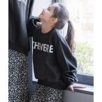 トレーナー  キッズ 親子お揃い薄手ロゴスウェット キッズ 子供服 男の子 女の子