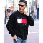 ショッピングHILFIGER スウェット メンズ TOMMY HILFIGER トミー ヒルフィガー / TJ LUCCA CREWNECK 裏起毛 スウェット トレーナー