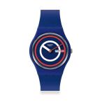 腕時計 SWATCH BLUE TO BASICS メンズ レデ