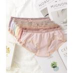 ショーツ 8枚セット シームレスバイカラーショーツ