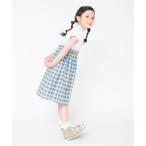 ワンピース 「WEB限定」ギンガムチェックドッキングワンピース キッズ