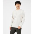 tシャツ 「クルーネック」ポンチ 長袖 Tシャツ メンズ レディース