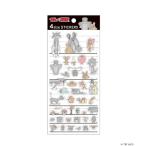 ステッカー 【公式】トムとジェリー　4SIZE STICKERS