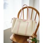 ショッピングサマンサタバサ トートバッグ キャンバスデザイン 合皮トートバッグ 大サイズ レディース