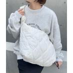 バッグ ショルダーバッグ キルティングビッグメッセンジャーバッグ