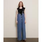 サロペット オーバーオール オーバーウエスト2WAYサロペット/Loose Waist Two-way Salopette Pants レディース