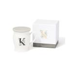 ショッピングイニシャル タンブラー イニシャルマグ フラワー K