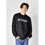 ジャージ モノグラムロゴ　モノトーントレーナー メンズ