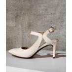 パンプス 「WOMEN」トータルモーション 75mm ポインティ トゥ ヒール クロス ストラップ パンプス