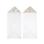 ベビー フード付きタオルセット 2枚入り