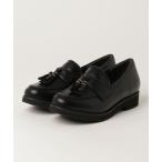 パンプス ABC SELECT エービーシーセレクト TASSEL LOAFER 3 タッセルローファー 3 W5022 BLACK