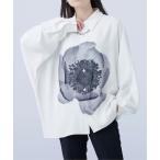 シャツ ブラウス フラワードルマンとろみシャツ