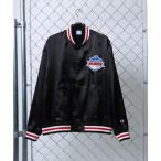 スタジャン Champion/チャンピオン SNAP JACKET ワッペンブルゾン スタジャン メンズ レディース