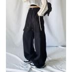 カーゴパンツ 4size/6color 」2WAYドロストルーズカーゴワイドパンツ レディース