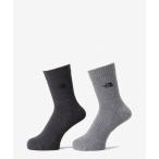 靴下 THE NORTH FACE/ザ・ノース・フェイス ソックス TNF LOGO 2P CREW ロゴ 2P クルー NN82310 メンズ レデ