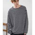 tシャツ 「improves」ボーダー 