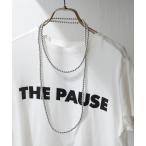 ネックレス レディース 「THE PAUSE」メタルボールロングネックレス