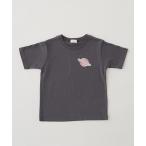 tシャツ 「型崩れしないやわらかコットン」アソートワッペンTシャツ キッズ 子供服 男の子 女の子