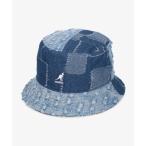 ショッピングハット 帽子 ハット KANGOL DENIM MASHUP BUCKET メンズ レディース