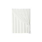 インテリア ラメ×リマニフィ ダブルカーテン H1350×W1000 アイボリー（レース＆ドレープ/既製）