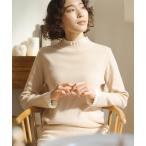 ショッピングＺＡＫＫＡ ニット セーター 大人かわいいフリル付ニット レディース