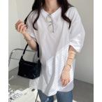 tシャツ コットンオーバーサイズ半袖Tシャツ レディース