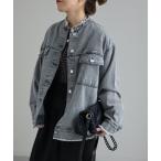  jacket G Jean lady's no color G Jean Bick Denim blouson 