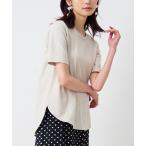 ショッピングひんやり tシャツ 「Beautiful Cotton　綿100％」ひんやりＵＶラウンド（レギュラー丈） レディース