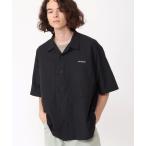 シャツ ブラウス メンズ columbia/コロンビア オープンカラーシャツ ワンポイント/UVケア ロードトゥーマウンテンキャンプラバーズショートス