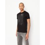 tシャツ Tシャツ メンズ 「A|X アルマーニ エクスチェンジ」グラフィックデザイン　半袖クルーネックTシャツ/SLIM