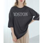 tシャツ ＼新色追加／ビッグシルエットプリントTシャツ レディース