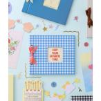 文房具 デコラ スクラップ台紙アルバム・ギンガムチェック