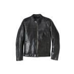 コート ジャケット H-D(TM)レイヤリングシステムのカフェレーサーレザージャケット メンズ