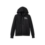 パーカー スペシャルバー＆シールドジップフロントパーカー レディース