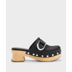 サンダル Gabine ガビーヌ スタッズクロッグ レディース