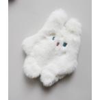 ショッピングポーチ ポーチ 「 Sowel. / ソエル 」 ふわふわ うさぎ ミニポーチ / マルチポーチ # レディース