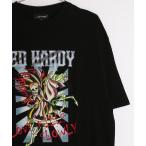 tシャツ Ed Hardy オーバーサイズ グラフィック 半袖Tシャツ メンズ レディース
