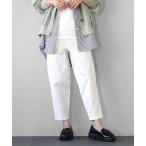 チノパン ヘビーウェイト チノ ルーズテーパードパンツ レディース