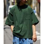 tシャツ Tシャツ 【限定展開】9オンス Heavyweight ビッグシルエット クルーネック ポケットTシャツ/ヘビーウェイト