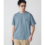 tシャツ Tシャツ 【SHIPS別注】FRED PERRY: SOLOTEX（R) 鹿の子 ワンポイント ロゴ Tシャツ