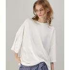 tシャツ スムースダンボール オーバーサイズ サイドスリット ドルマンS/Sカットソー EMMA CLOTHES メンズ レディース