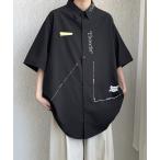 シャツ 「FVLMEN」logoprint halfsleeve shirt/ロゴプリント ハーフスリーブ シャツ メンズ レディース