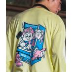 tシャツ 「SIDEWAY STANCE」オリジナル グラフィック プリント ロンT メンズ レディース
