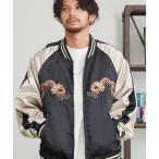 ブルゾン アウター 「CavariA/キャバリア」刺繍ビッグスカジャン メンズ レディース