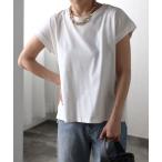 tシャツ コットン100% フレンチスリーブTシャツ レディース
